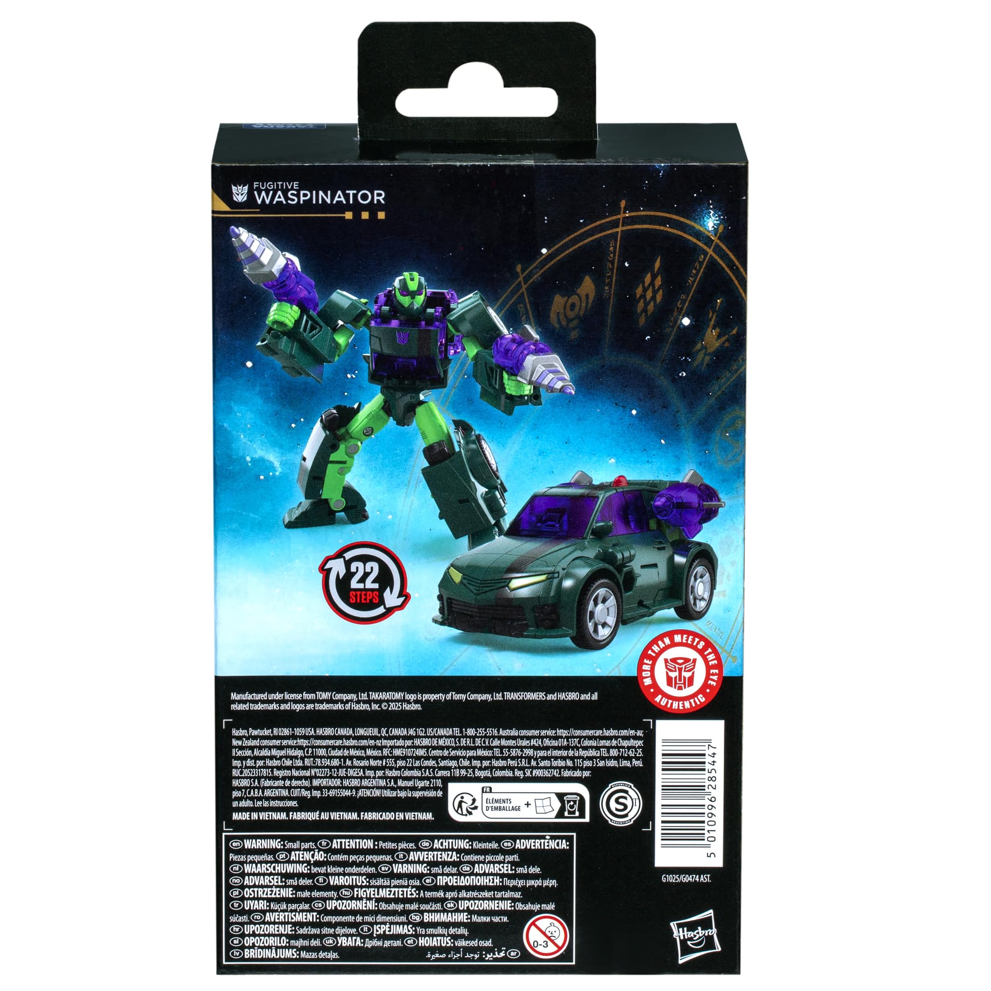 Transformers Fugitive Waspinator collectible figure for fans and display.