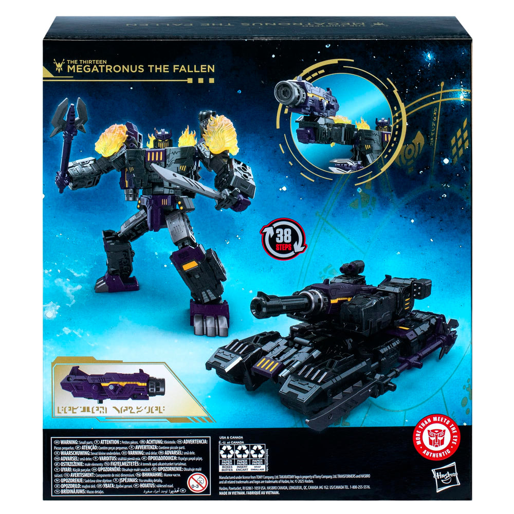 Megatronus the Fallen 7.5-inch figure ideal for gift and collection display