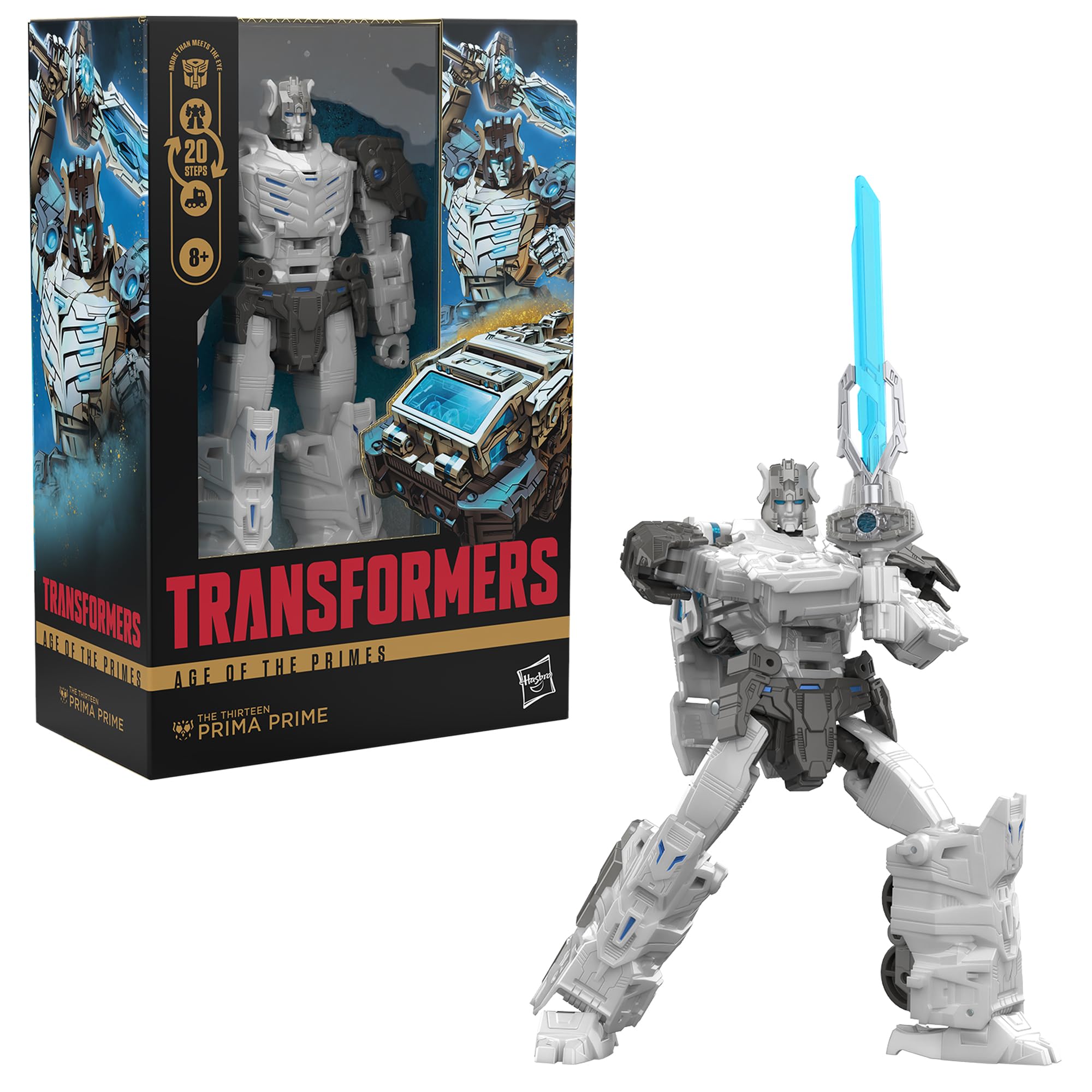 Articulated head arms and legs enable expressive poses