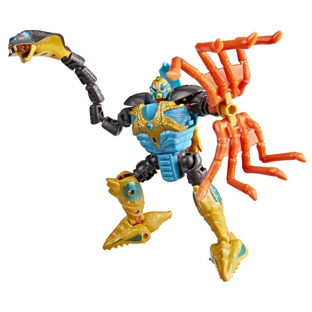 Transformers Quickstrike in robot mode ready for display and posing.
