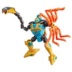 Transformers Quickstrike in robot mode ready for display and posing.