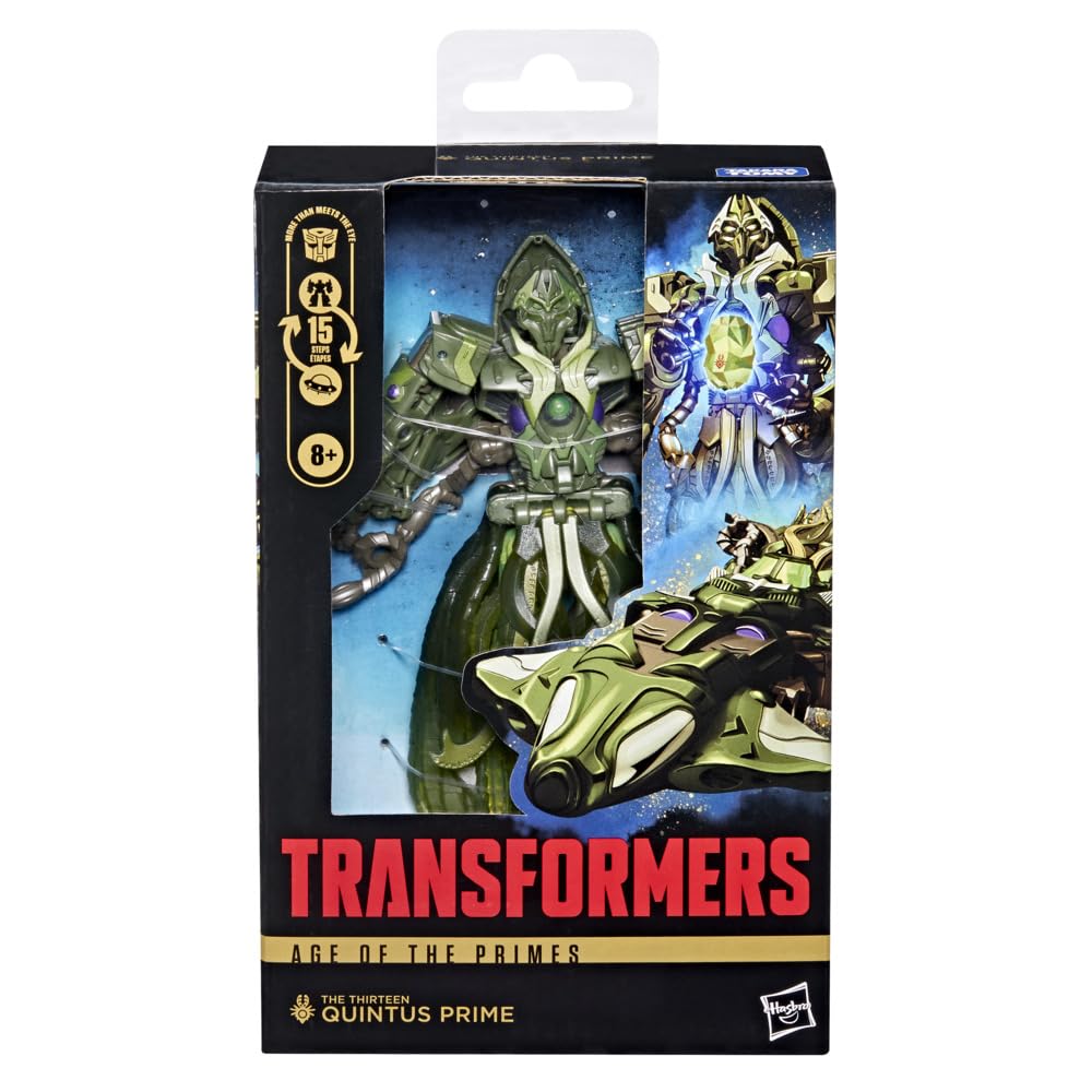 Transformers Quintus Prime Emberstone fits in cockpit or chest for display options.