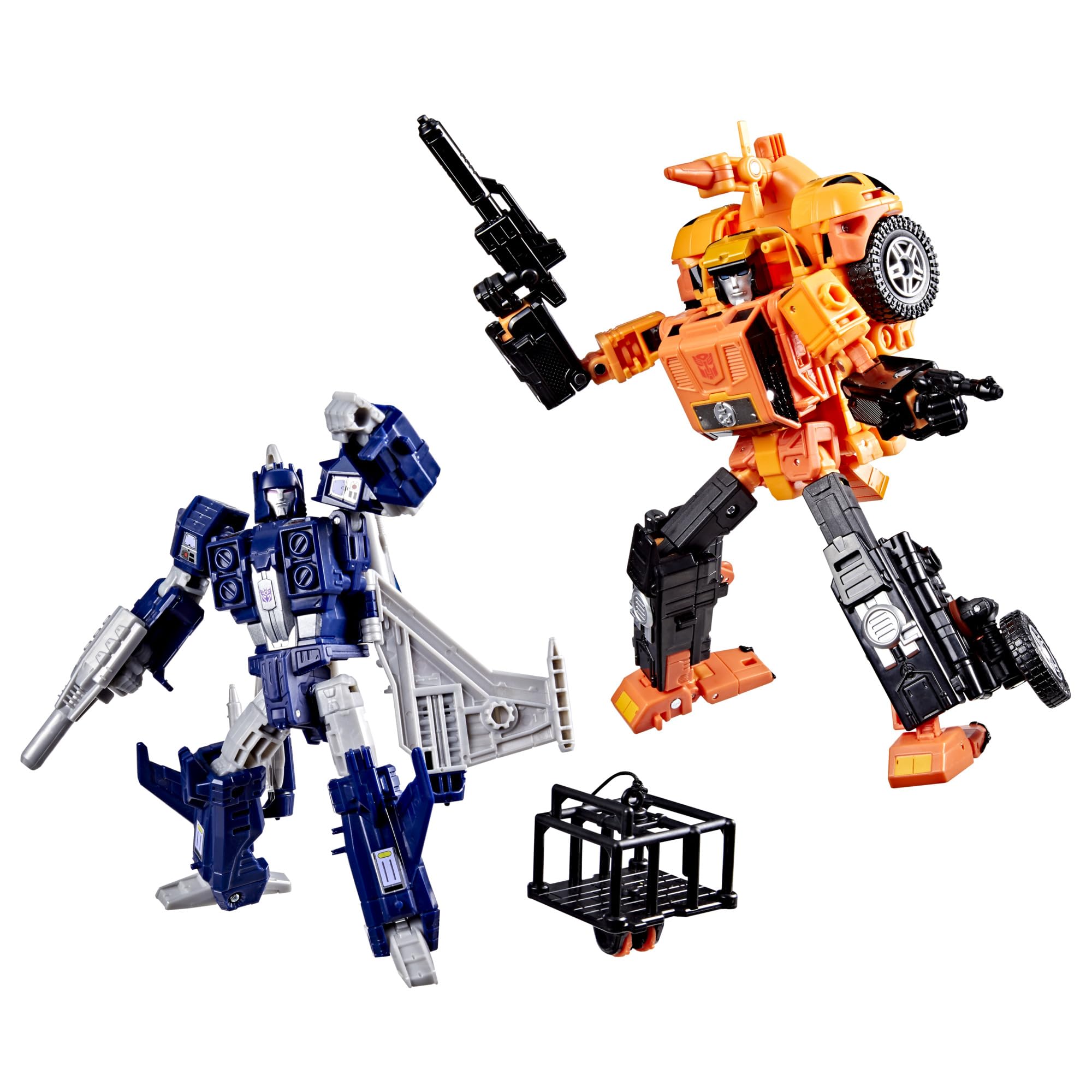 Transformers Age of the Primes Sandstorm in robot mode ready for poseable play