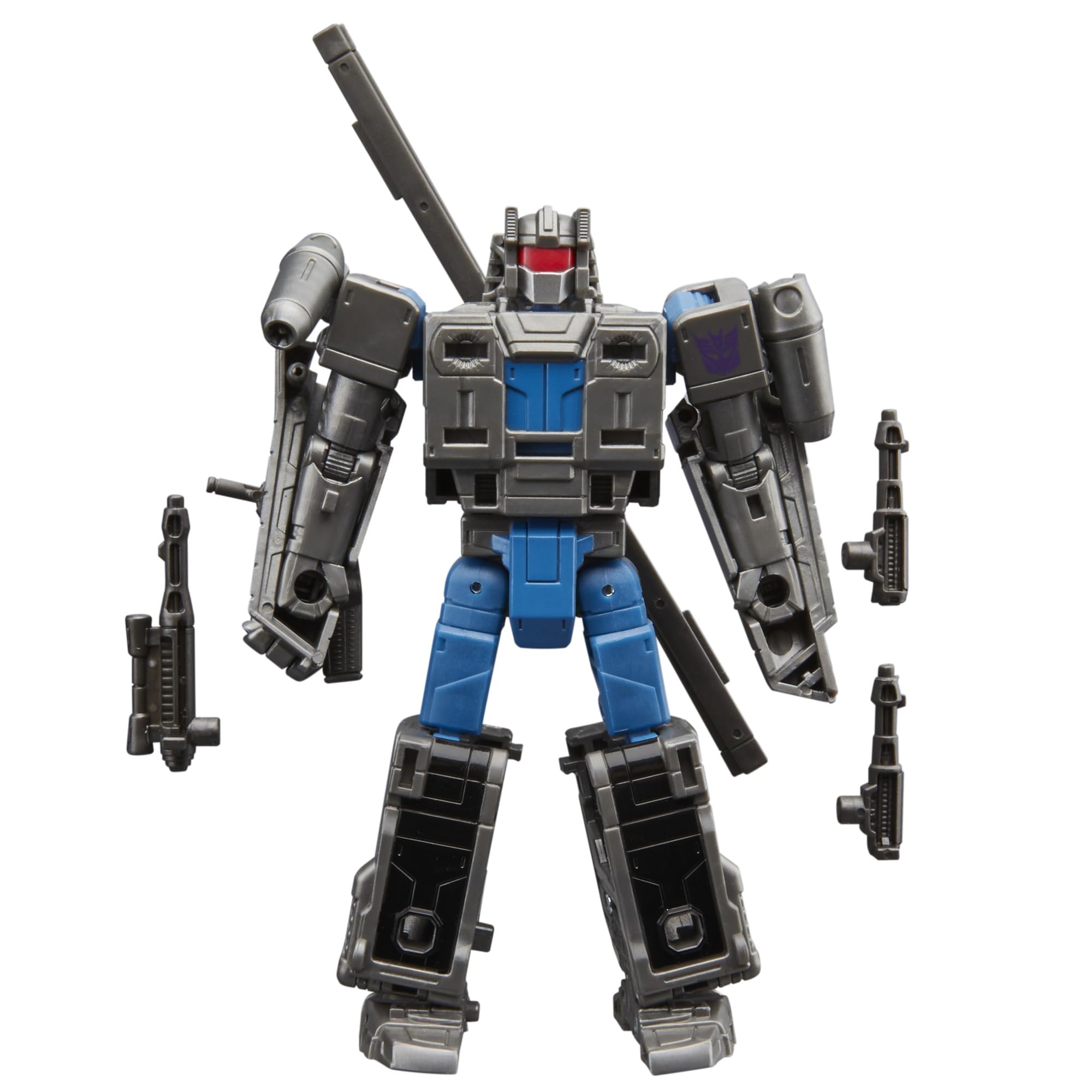 Articulated head, arms, and legs enable action-ready poses.
