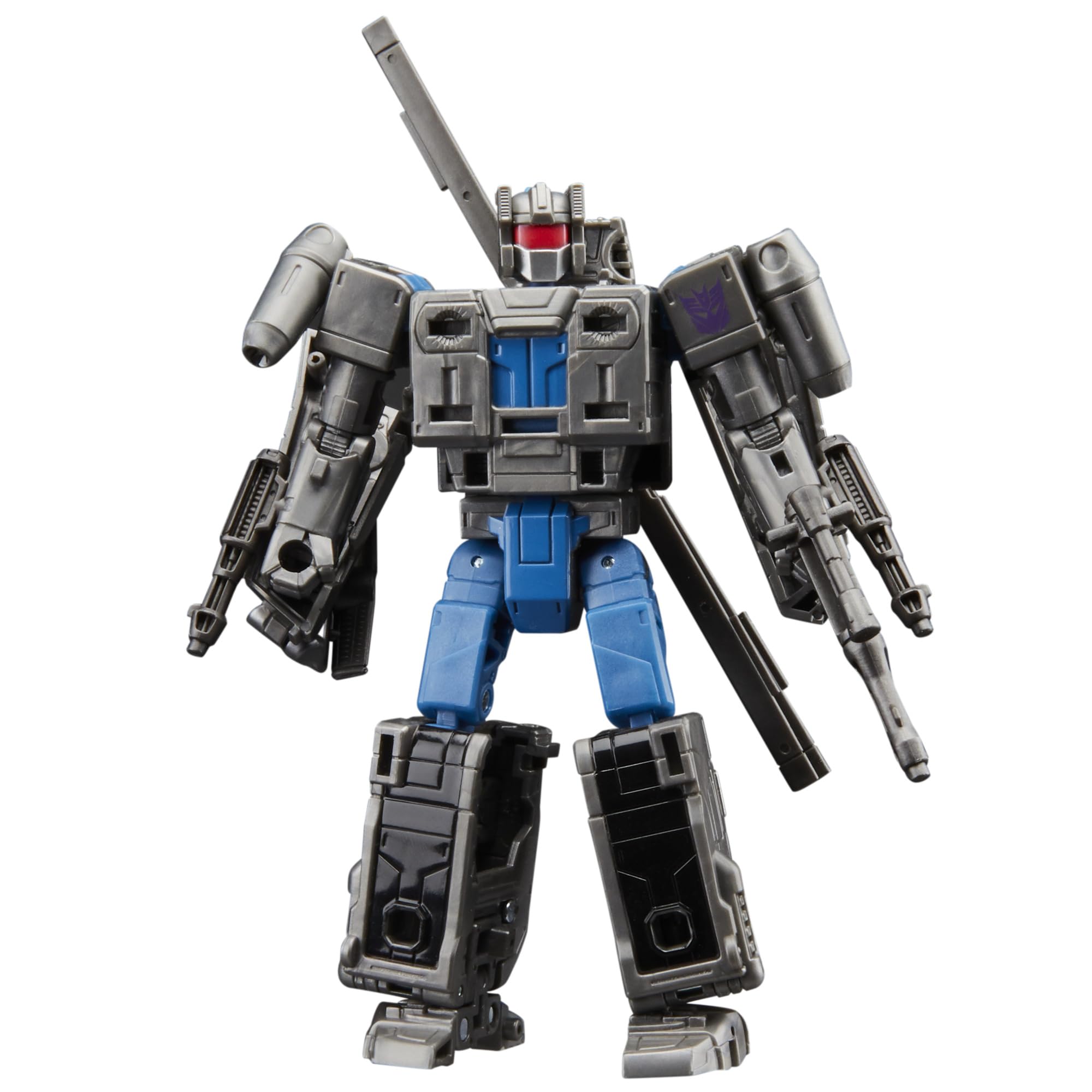 Three blaster accessories attach to Vortex in both modes.
