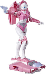 Transformers Arcee figure in altmode sportscar for dynamic play and display
