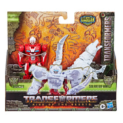 Transformers Arcee robot-to-motorcycle mode in 13-step transformation.
