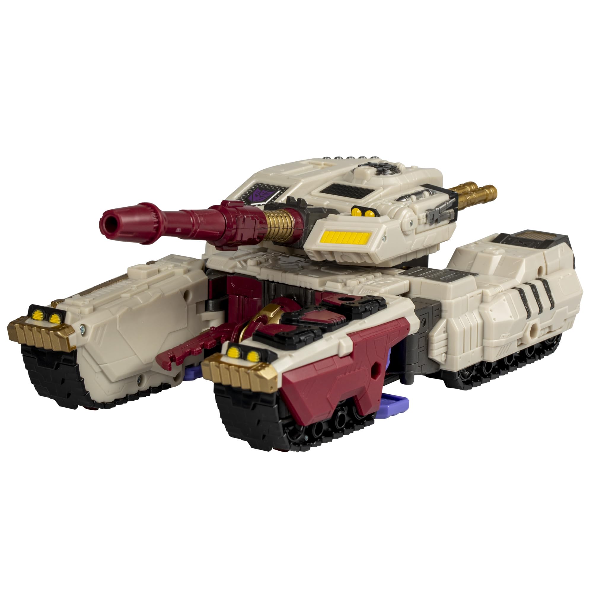 Transformers Armada Galvatron in tank mode, ideal for display and battle scenarios.