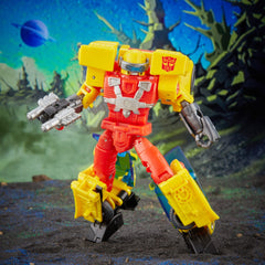 Transformers Armada Hot Shot tech specs revealed by QR code scan.