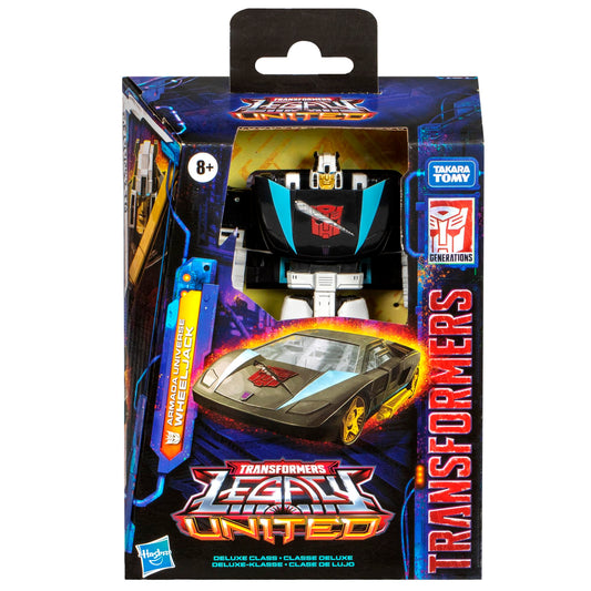 Transformers Armada Wheeljack in car mode for fast, vehicle-themed play.