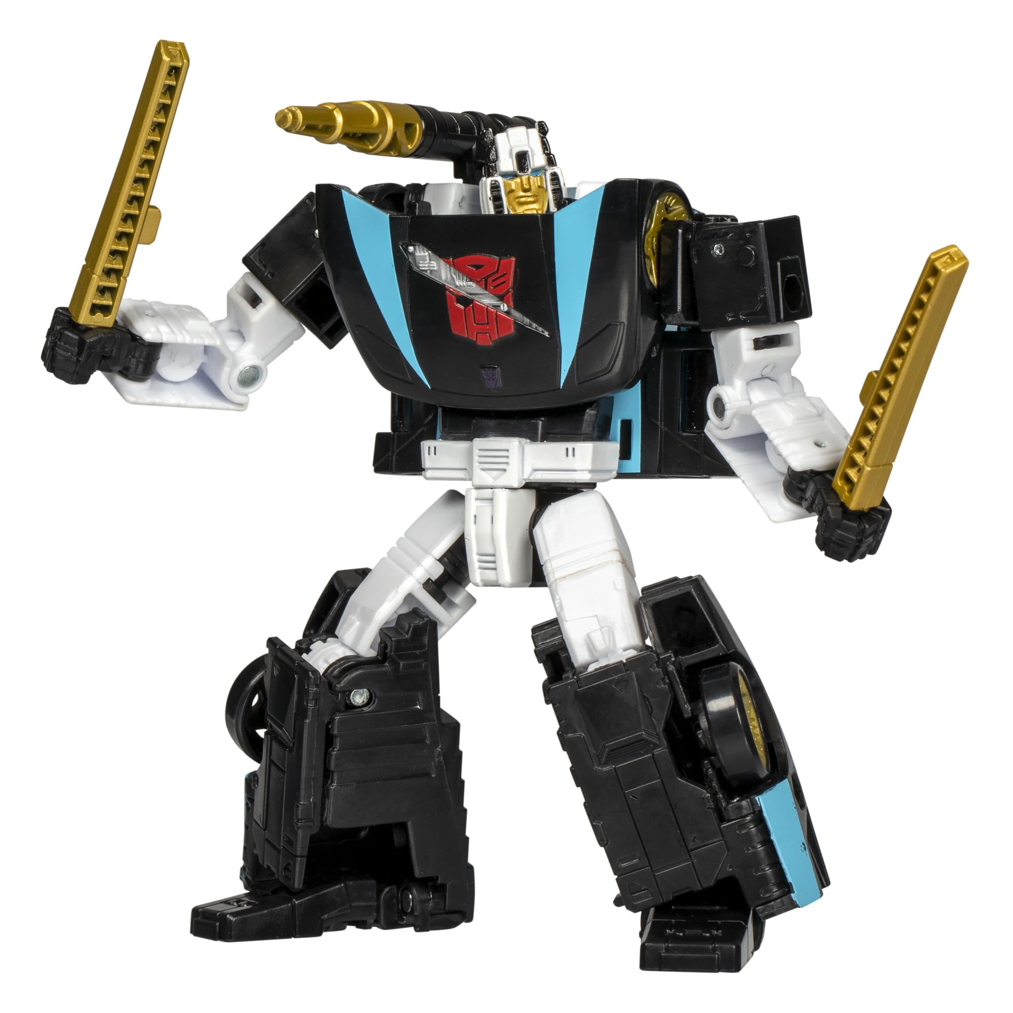Transformers Armada Wheeljack in robot mode for dynamic action poses and display.