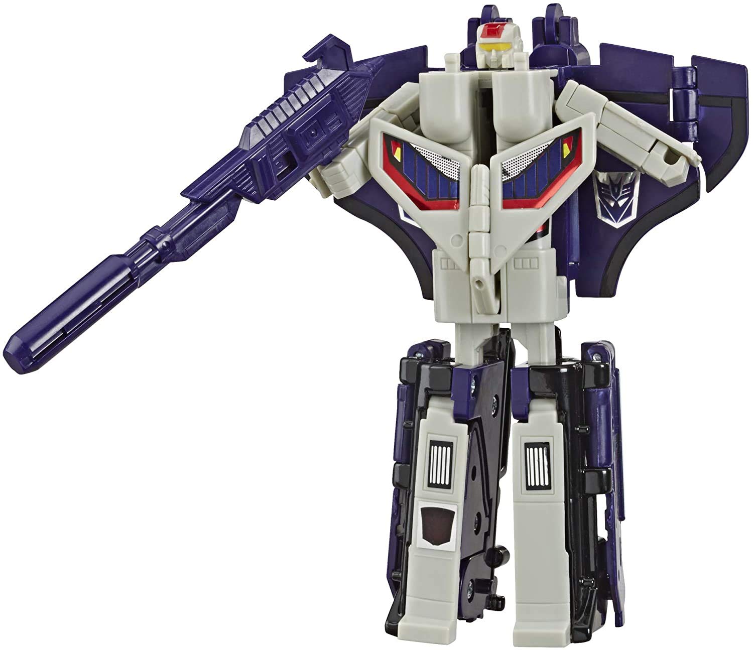 Transformers Astrotrain in train mode, showcasing classic triple changer action