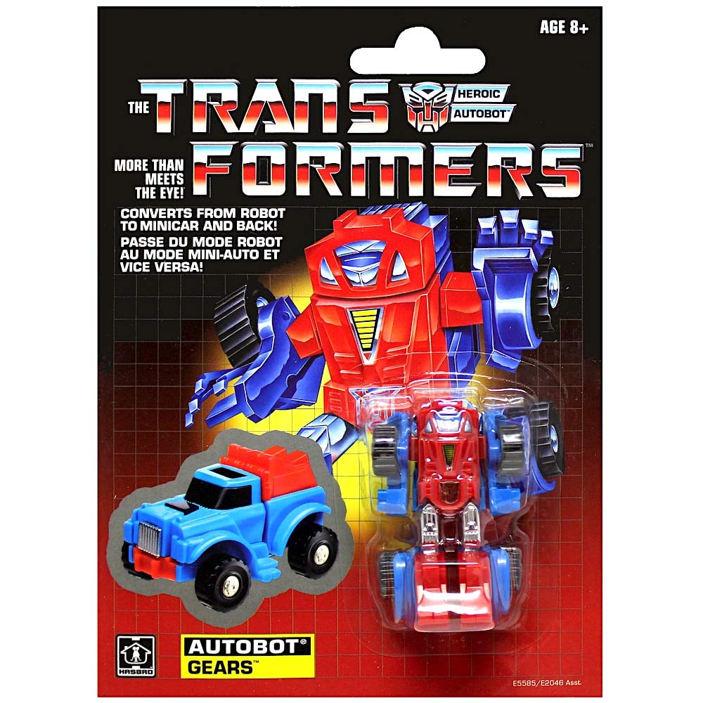 Transformers Autobot Gears figure ready for shelf display and nostalgic play.