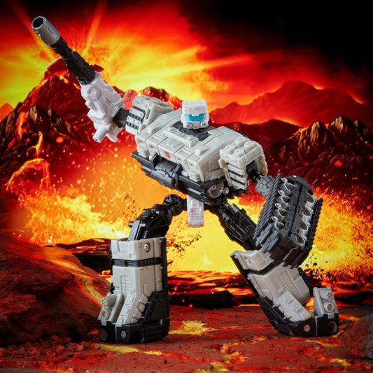 Autobot Slammer with 8 weapon accessories for expanded battles
