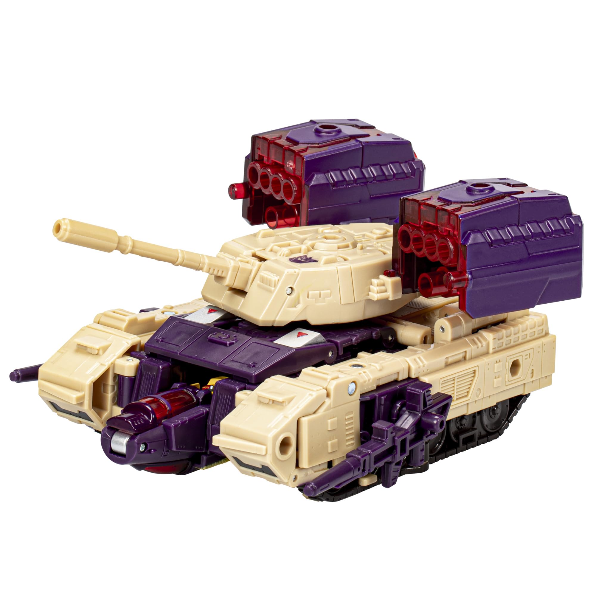 Transformers Blitzwing robot mode figure ready for imaginative adventures.