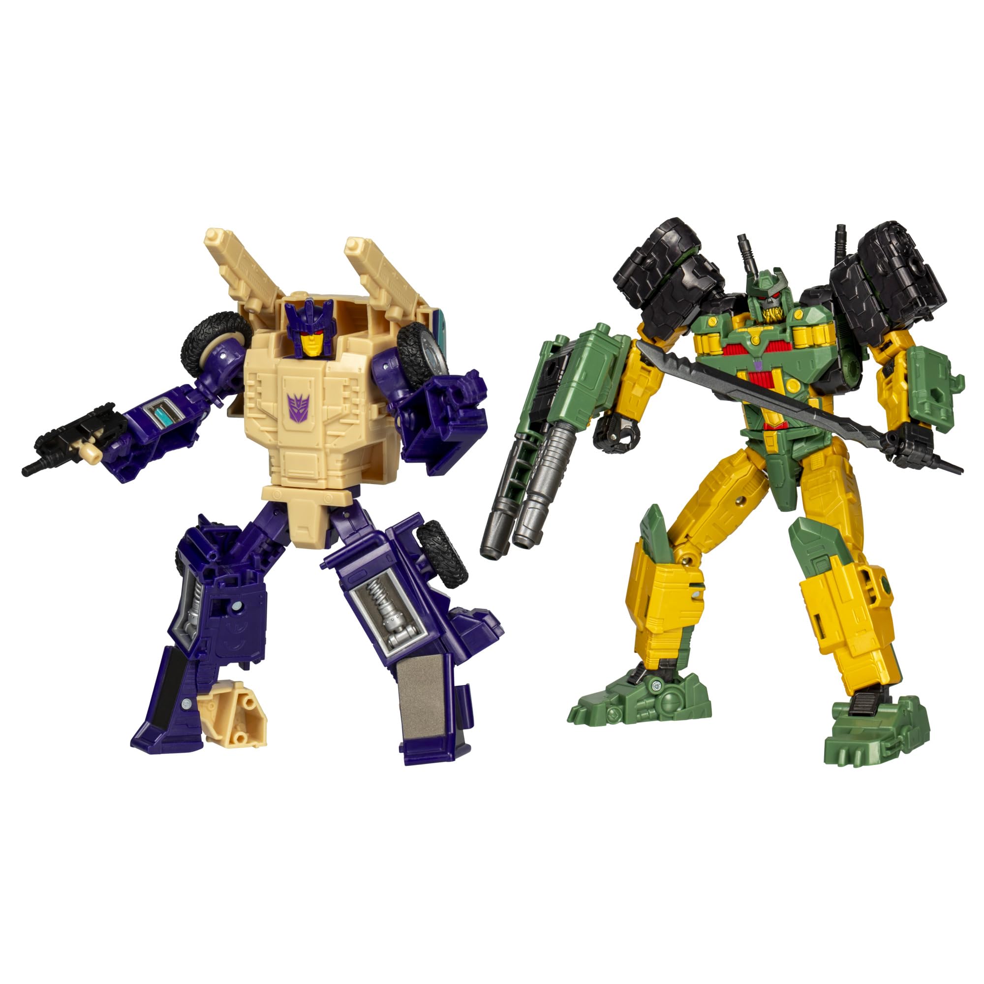 Transformers Bludgeon in robot mode ready for dynamic display.
