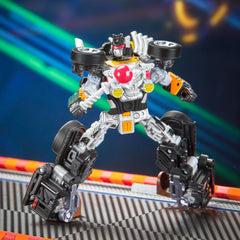 Robot mode stands at five inches for action posing