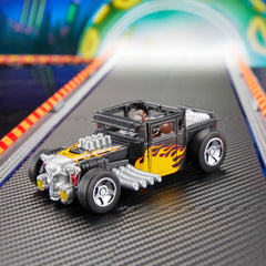 Shifter accessory attaches in robot or car mode for versatility