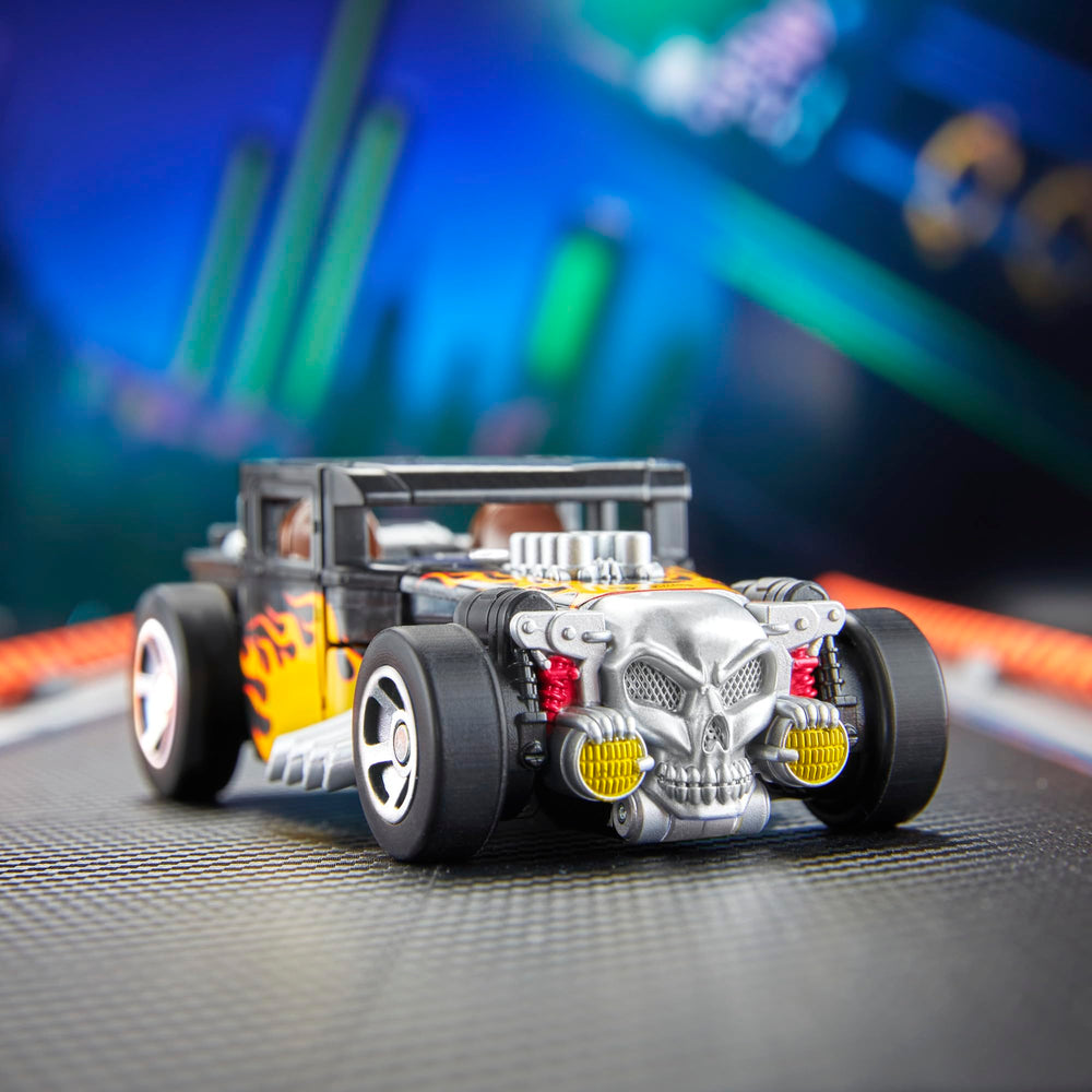 Skull grille detail on Bone Shaker for display-worthy visuals