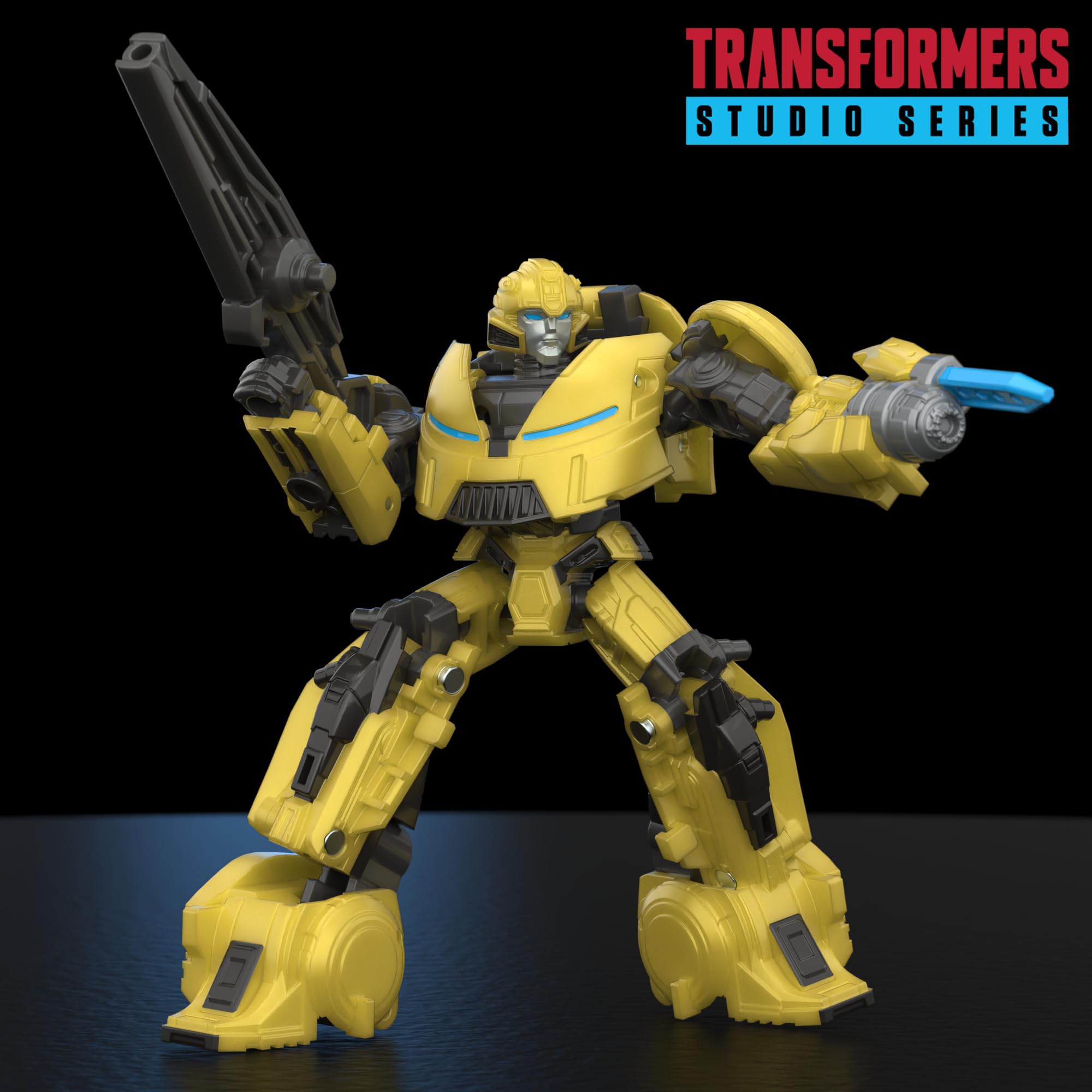 Articulated Transformers Bumblebee B-127 enables poseable action and shelf presence.