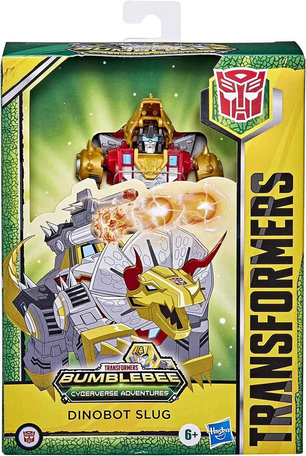 Transformers Bumblebee Cyberverse Dinobot Slug triceratops mode for imaginative battles