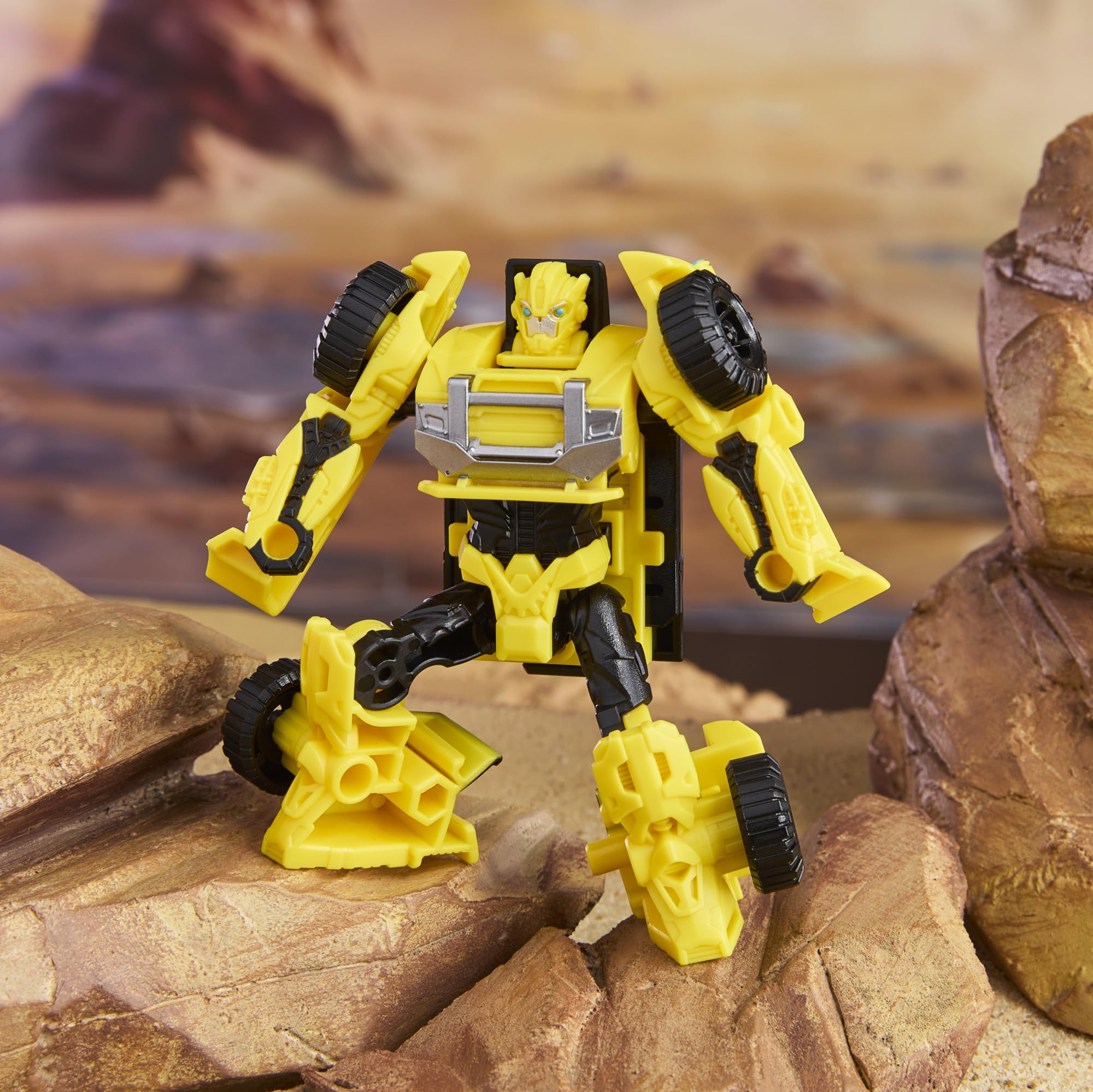 Transformers Bumblebee Cyberworld imaginative battles and stories.