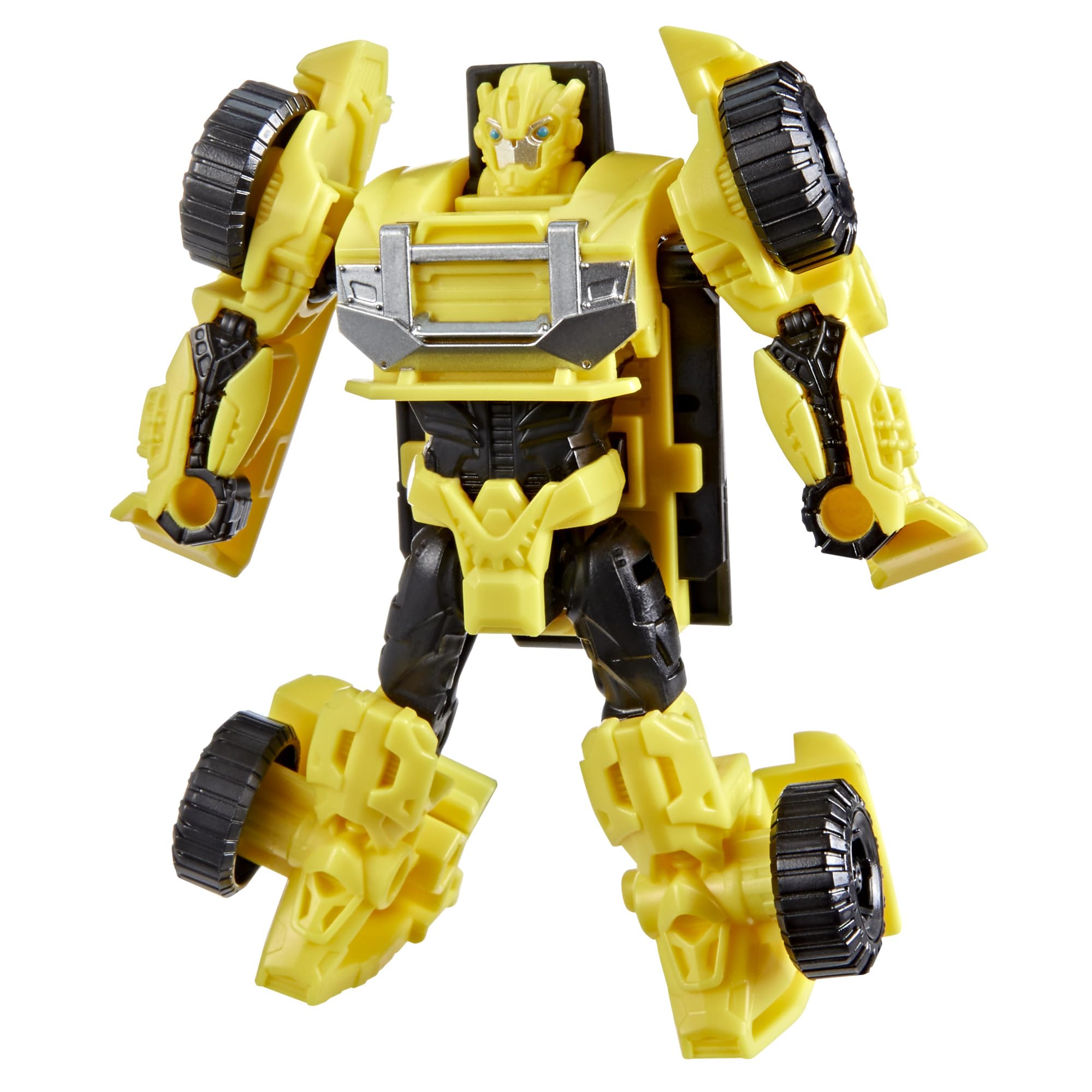 Transformers Bumblebee Cyberworld robot mode for imaginative play.