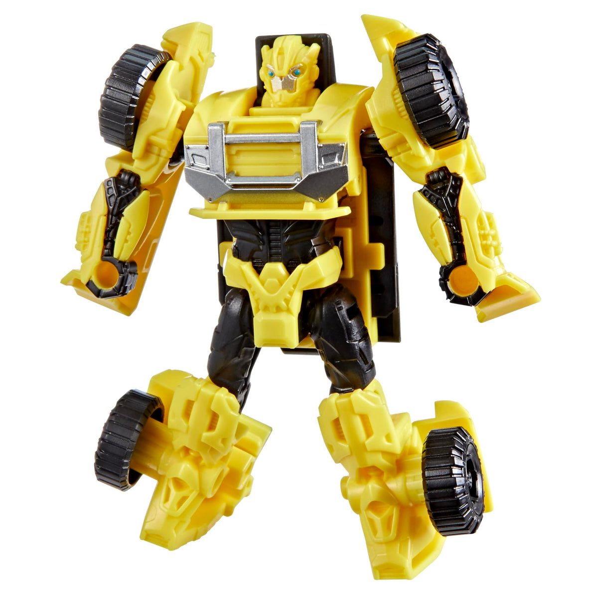 Transformers Bumblebee Cyberworld robot mode for imaginative play.