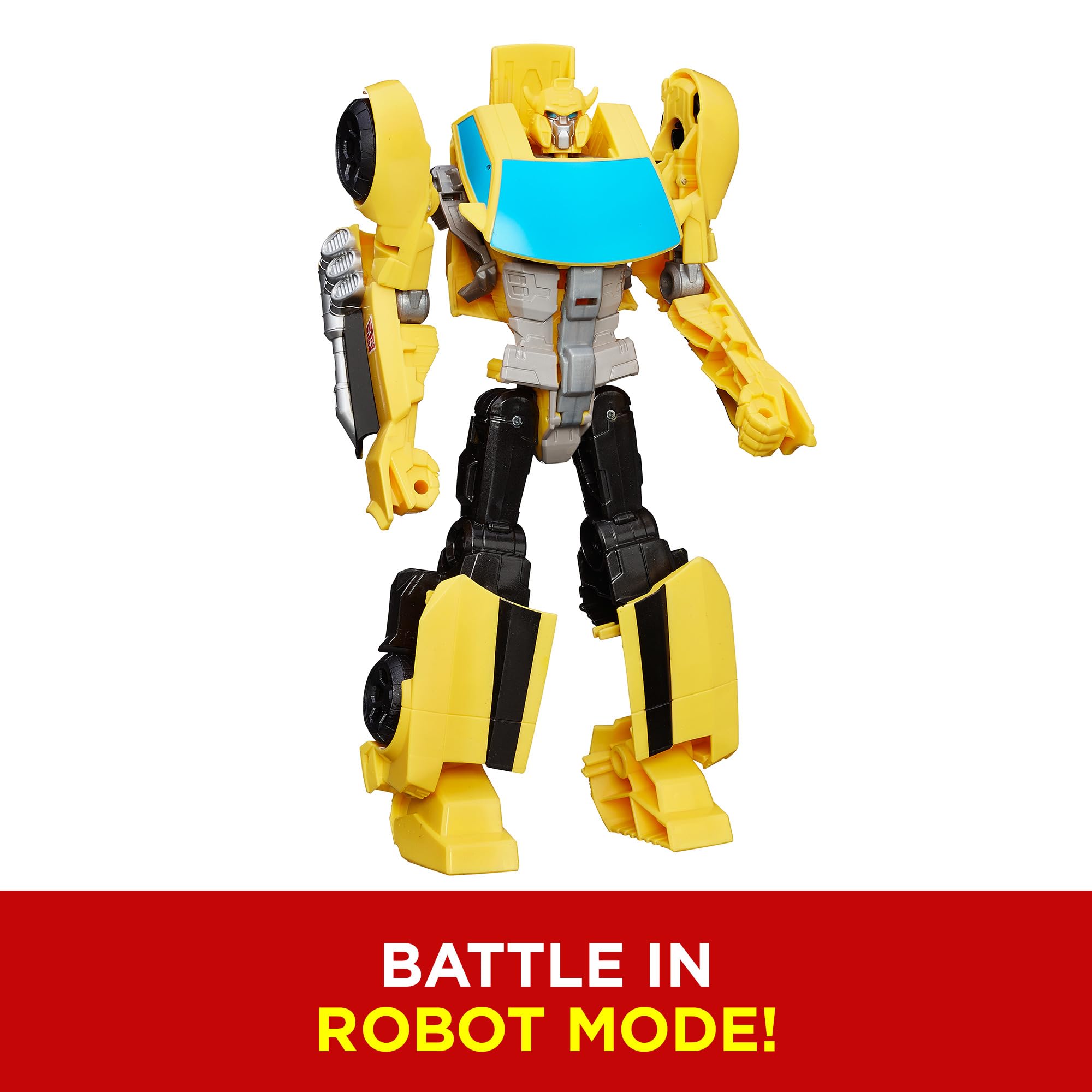 Bumblebee in hand demonstrates easy robot-to-car conversion