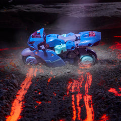 Transformers Chromia shuriken accessories for authentic styling and hubcap flair.