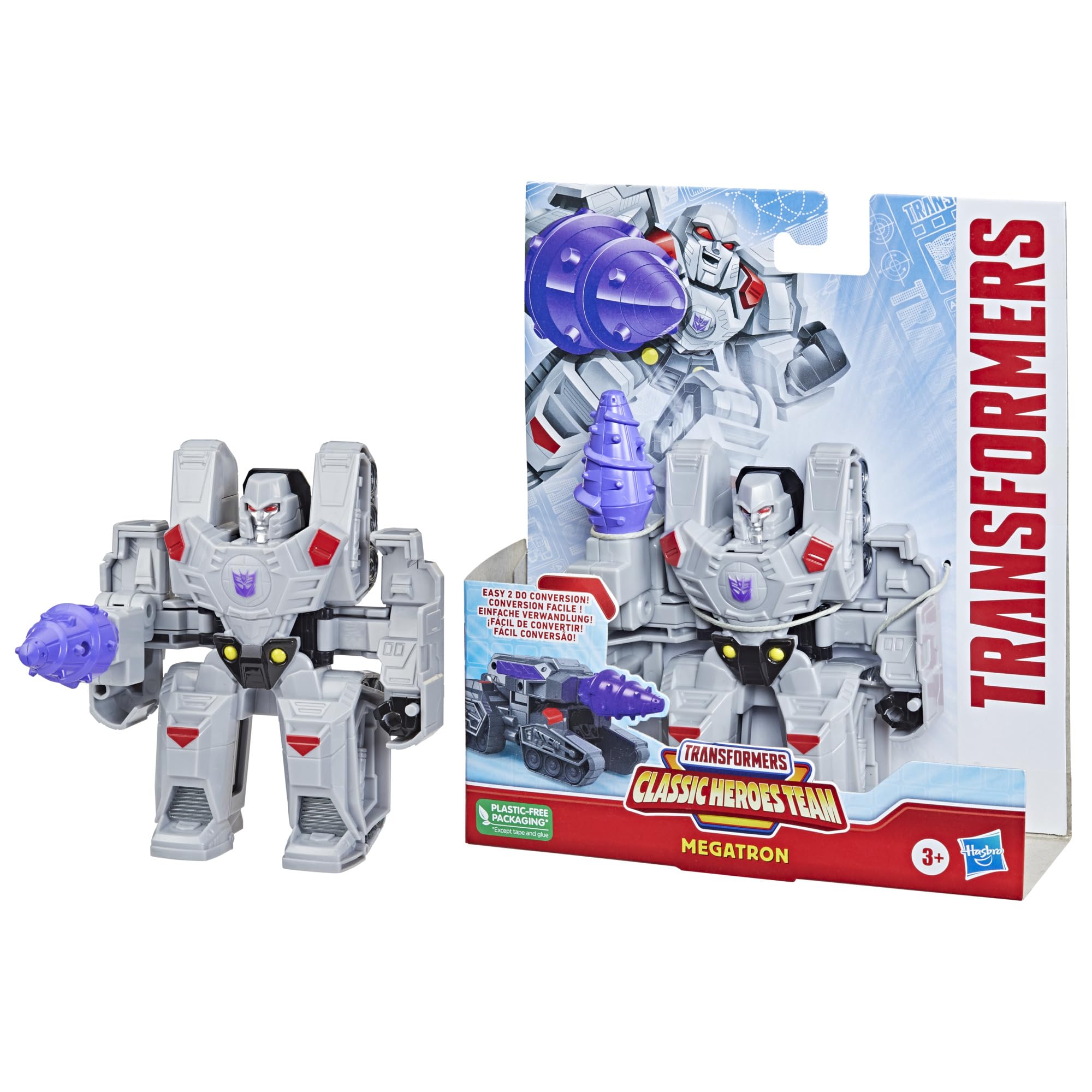 Transformers Classic Heroes Team toy for kids 3 and up.