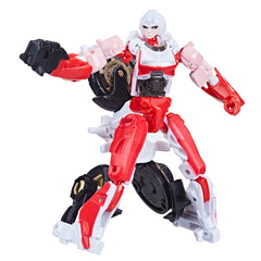 Transformers Arcee robot mode figure with movie detailing for display and play