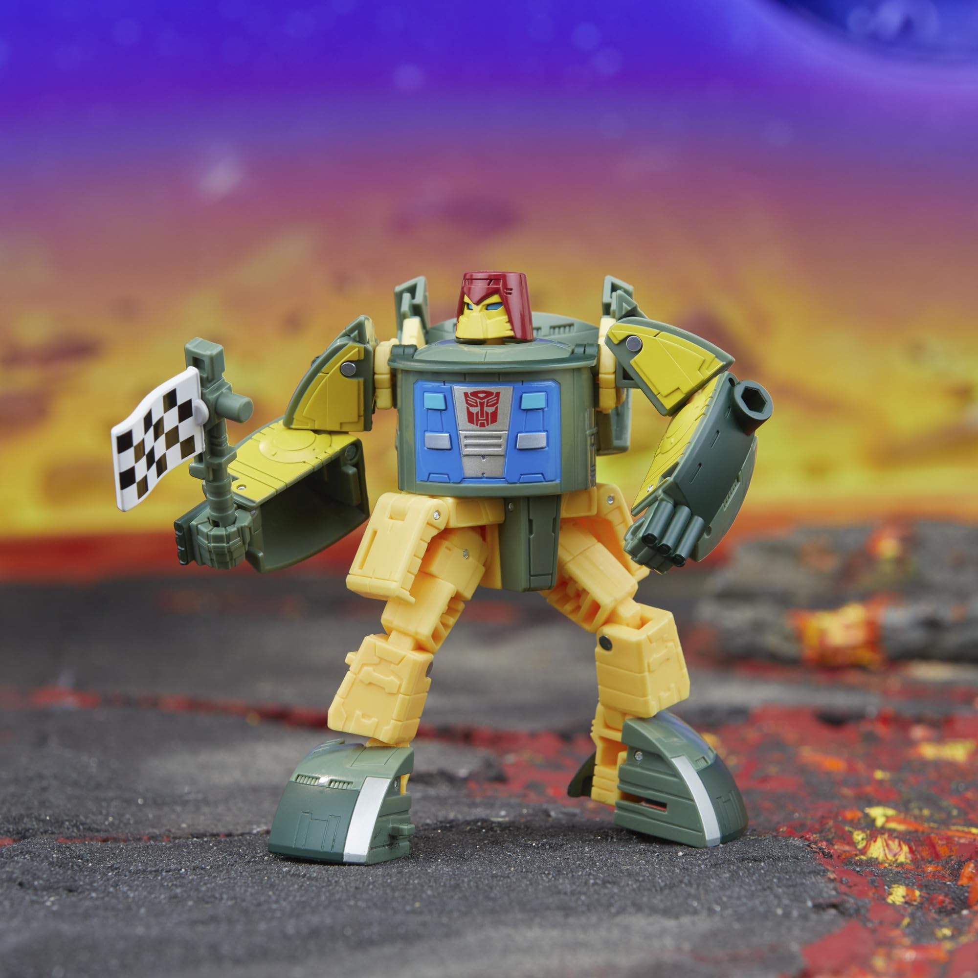 Transformers Cosmos figure from the Legacy series in a multi-universe lineup