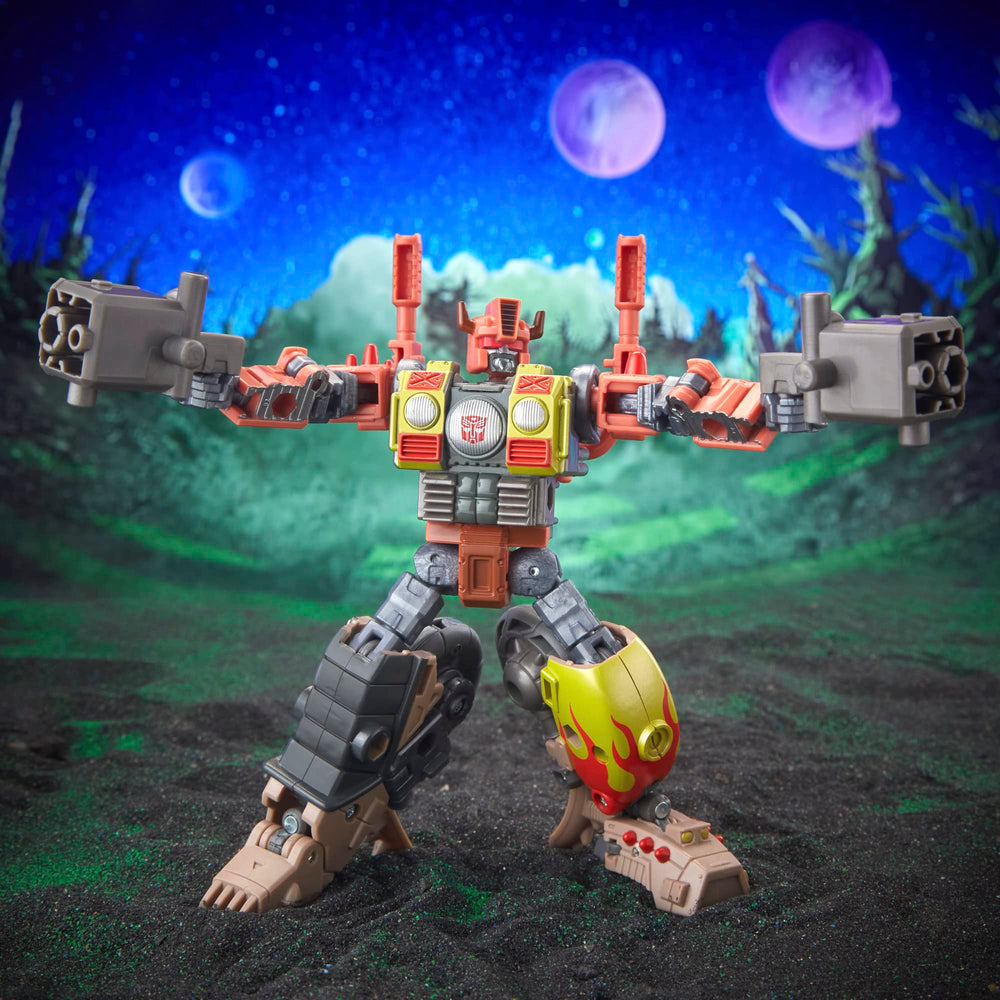 Transformers Crashbar on a display stand, ideal for display and storytelling.
