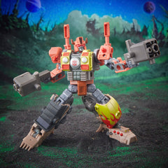 Transformers Crashbar tech-spec scan card reveals character details for collectors.