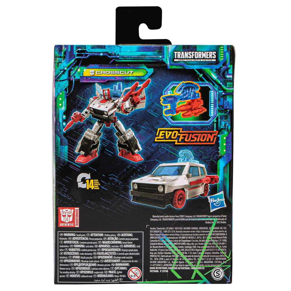 Transformers Crosscut Energon Axe enhances dramatic action play.