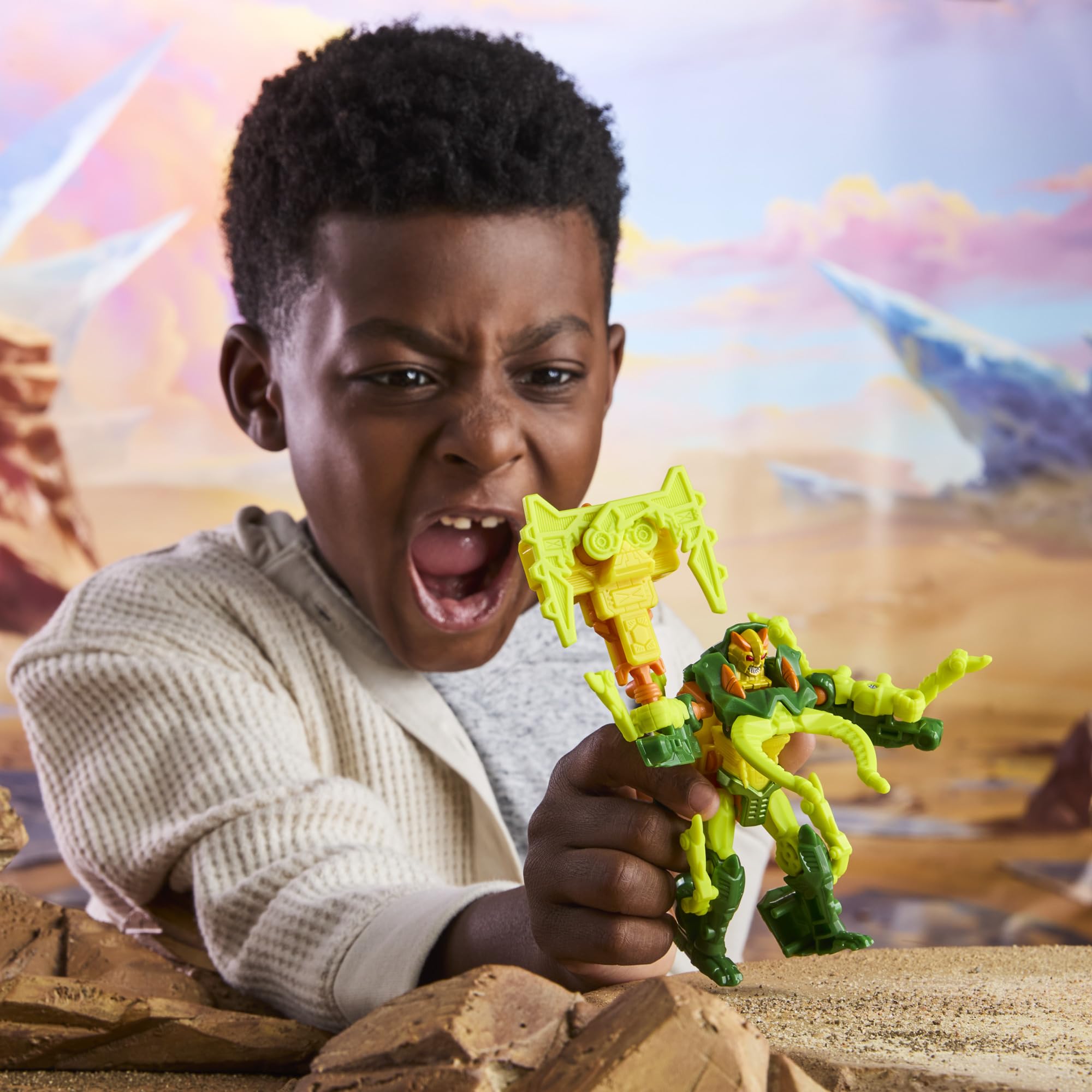 Articulated poseable robot for dynamic play poses