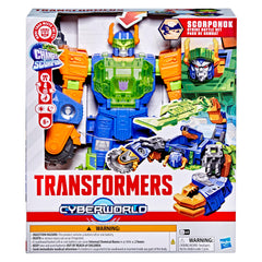 Scorponok 2in1 conversion reveal in CYBERWORLD