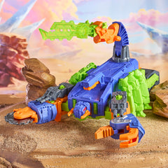Buzzsaw arm hover cycle action on Scorponok in CYBERWORLD
