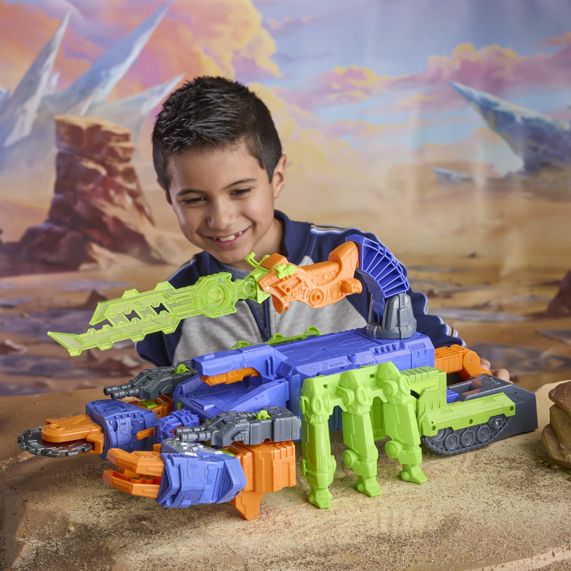 Chest battle stations for Scorponok in CYBERWORLD