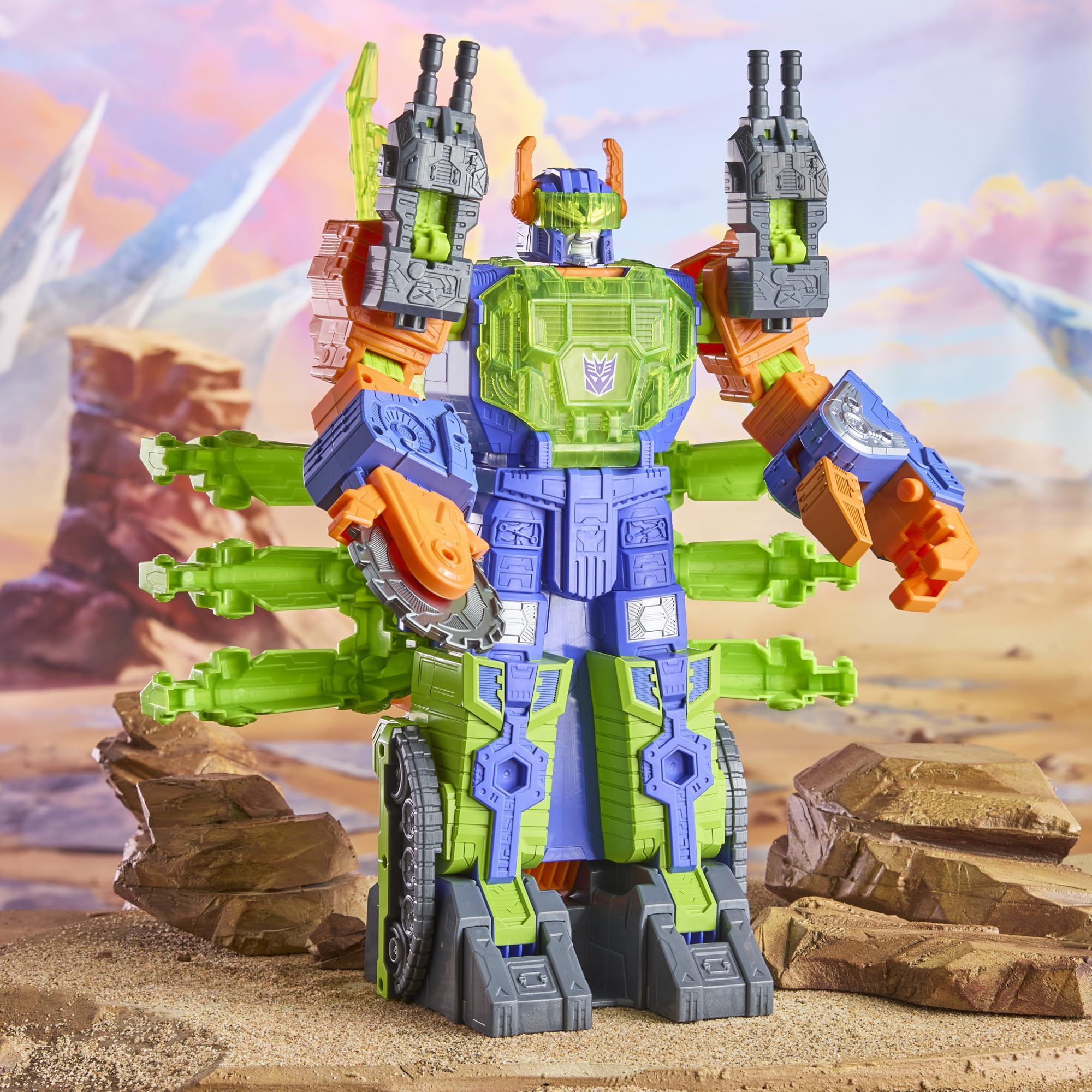 Tail sword attachment in action on Scorponok