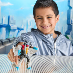4-step conversion demonstrates quick, kid-friendly transformation