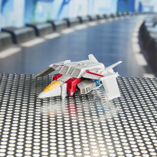 Collectible display-ready Starscream figure from CYBERWORLD