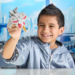 Robot to jet transition captures quick mode change in hand