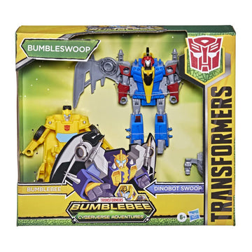 Transformers Dino Combiners: two-bot configurations expand play with other figures.