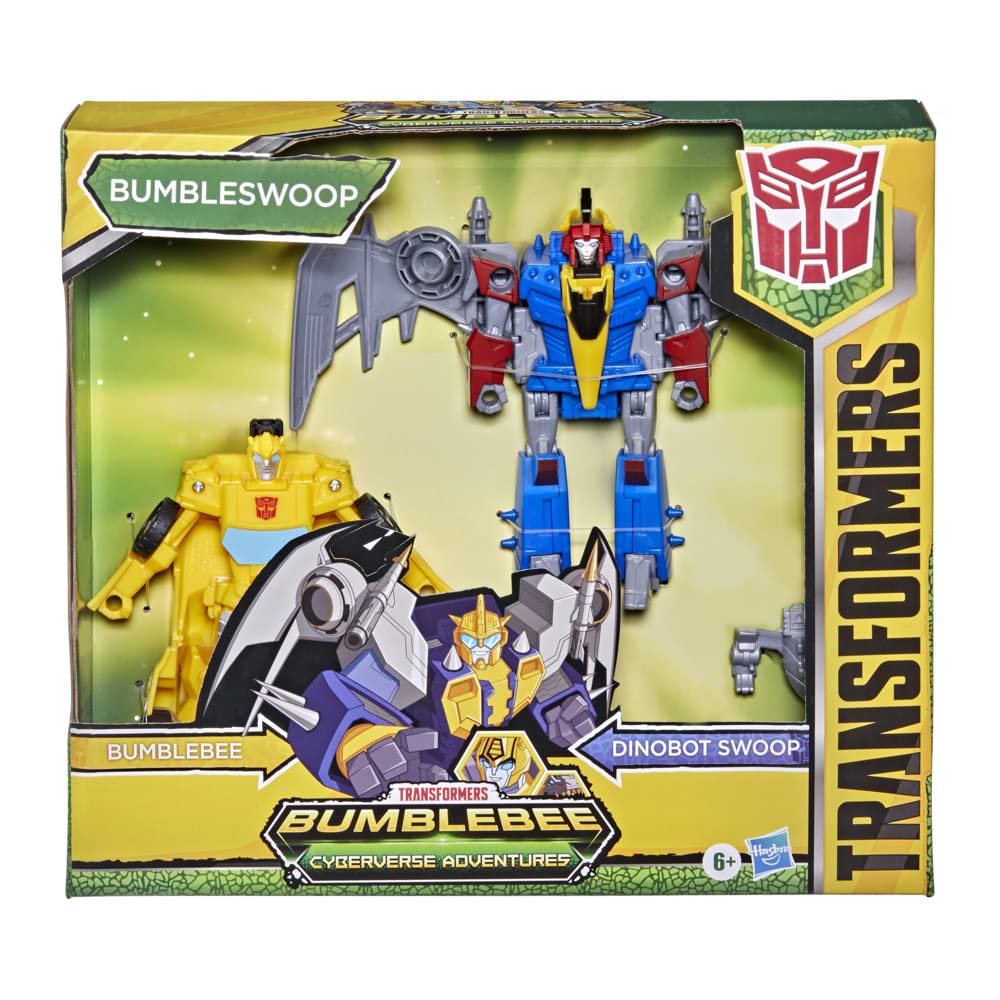 Transformers Dino Combiners: two-bot configurations expand play with other figures.