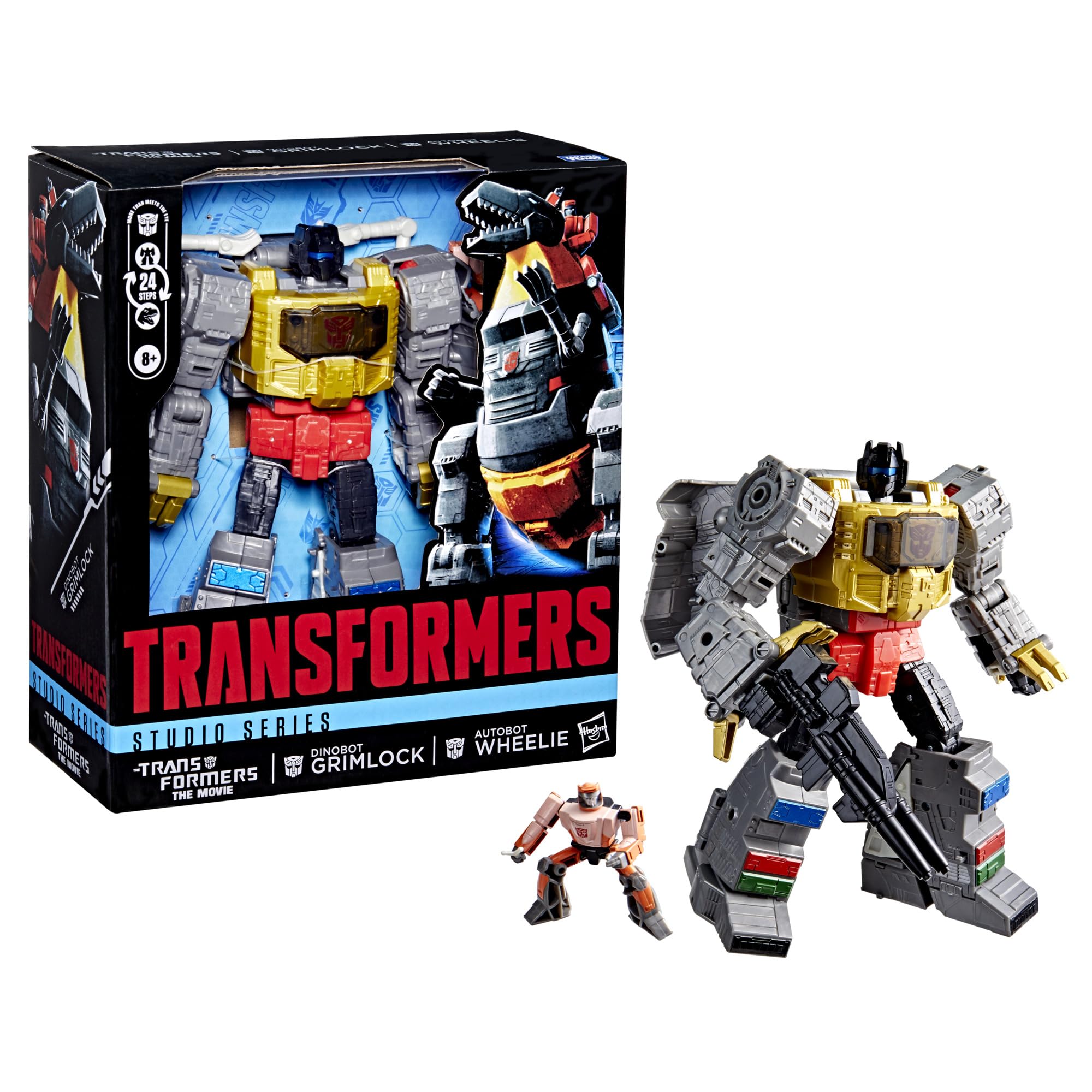 Transformers Dinobot Grimlock 24-step transformation, engaging for kids and collectors.