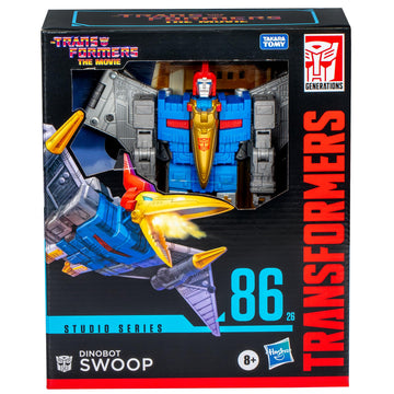 Transformers Dinobot Swoop removable backdrop for Autobot City display.