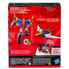 Transformers Dinobot Swoop on display, Studio Series leader class figure.