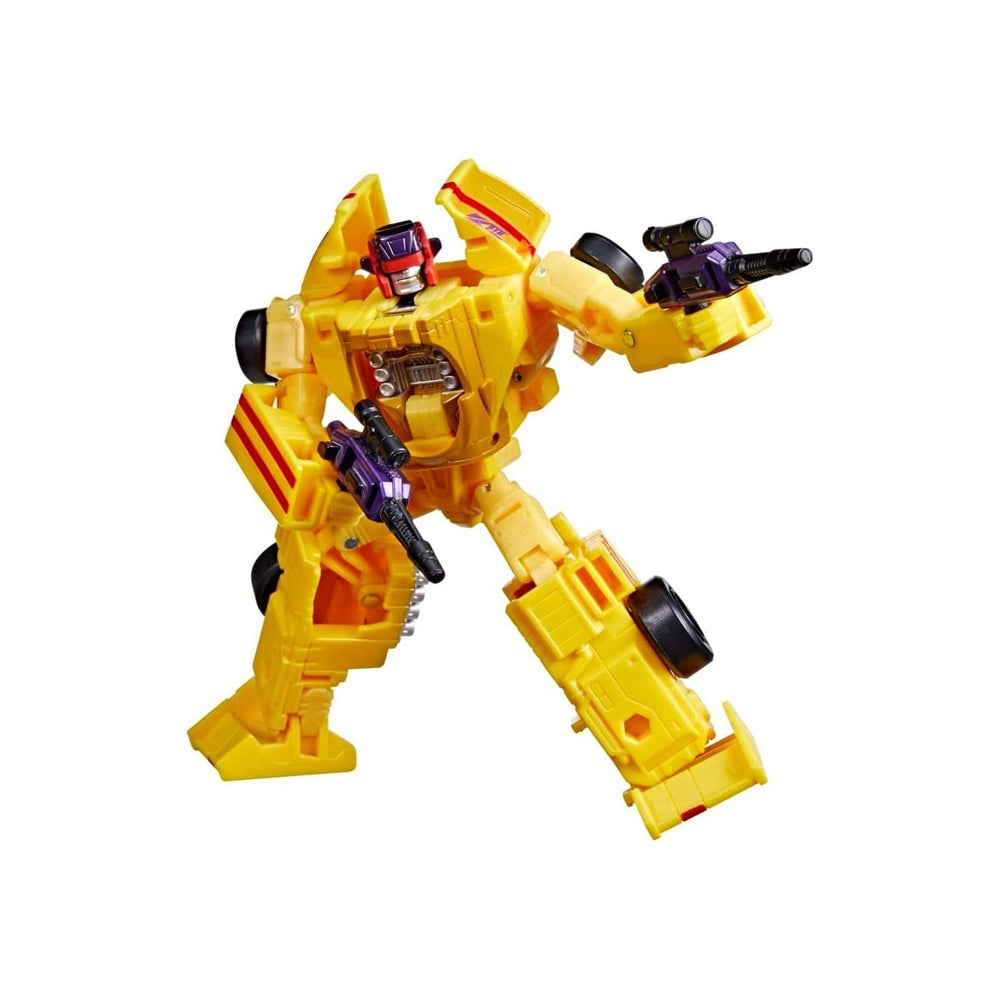 Transformers Dragstrip robot mode figure ready for imaginative play and battles.